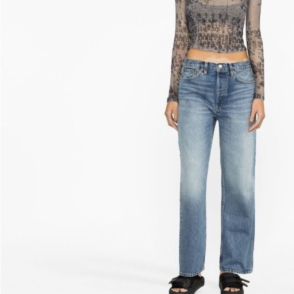 RE/DONE 90s Low Slung denim jeans - Picture 2 of 6
